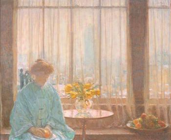 施爾德 哈森 The Breakfast Room, Winter Morning 施爾德 哈森 The Breakfast Room, Winter Morning